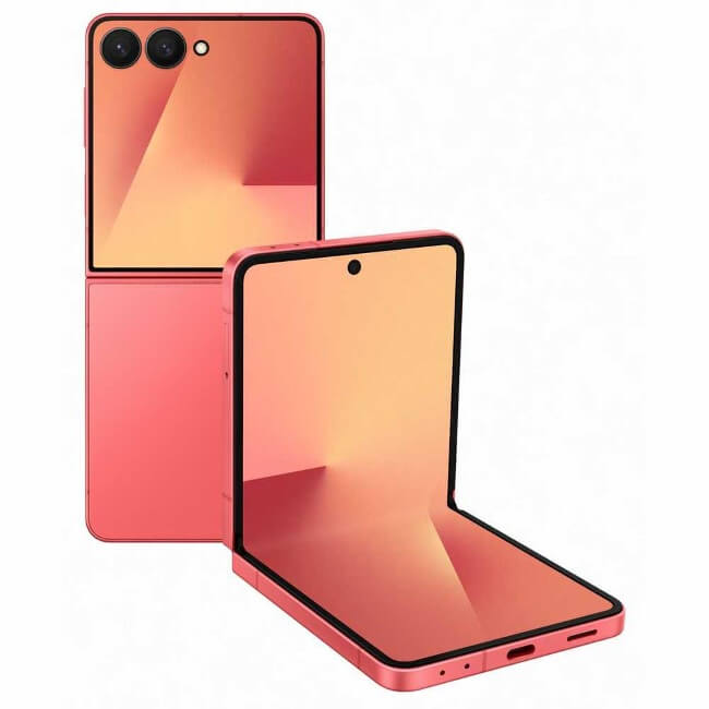 Samsung Galaxy Z Flip 7 12GB 512GB Smartphone Coral Red 5G